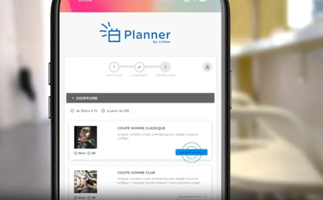Application de prise de rendez-vous, Bernay